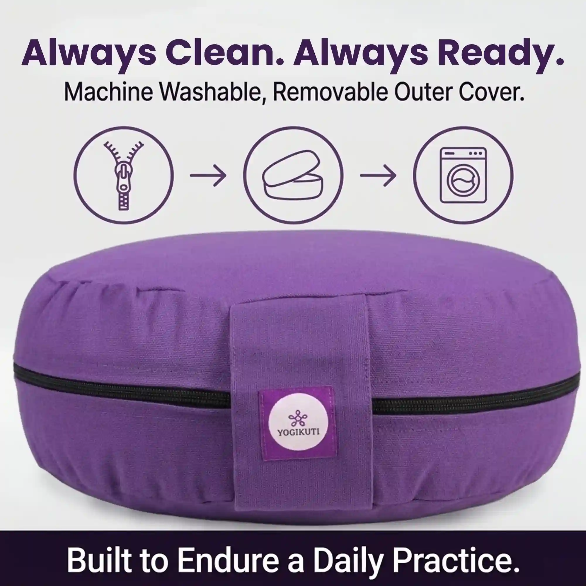 כרית מדיטציה עגולה עם רוכסן איך לנקות כרית מדיטציה עגולה עם רוכסן איך לנקות